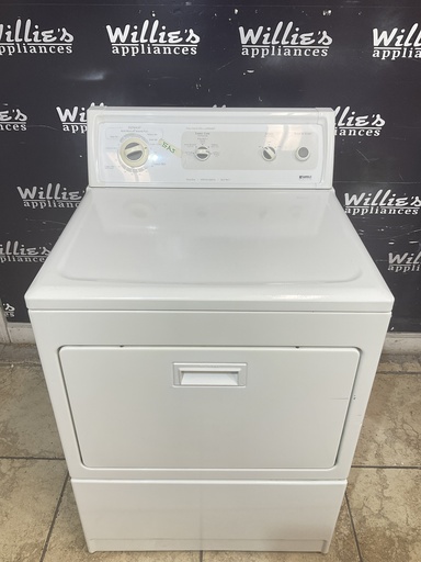 [104348] Kenmore Used Natural Gas Stove 27inches (White) 