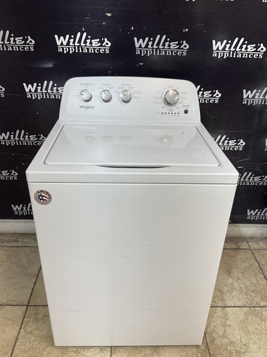 [104380] Whirlpool Used Washer Top-load 27inches (White) 