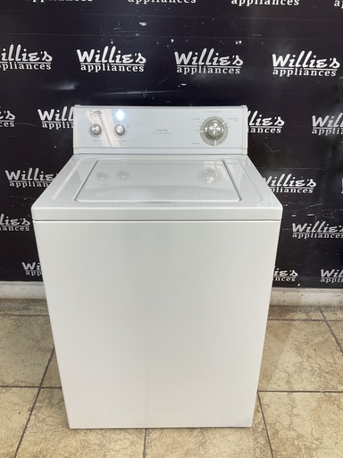 [104383] Estate Used Washer Top-load 27inches (White) 