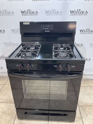 [104382] Frigidaire Used Gas Propane Stove 30inches (Black) 