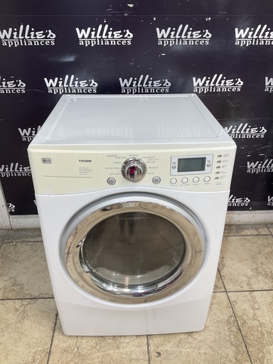[104399] Lg Used Electric Dryer 220volts (30 AMP) 27inches {3 prong} (White) 