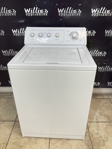 [104405] Whirlpool Used Washer Top-load 27inches (White) 