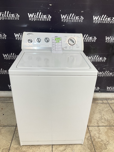 [104446] Whirlpool Used Washer Top-load 27inches (White) 