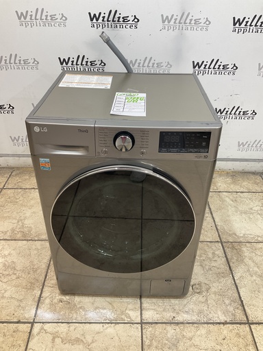 [104441] Lg Used Combo Washer/Dryer Front-load  23 1/3” (Grey) 