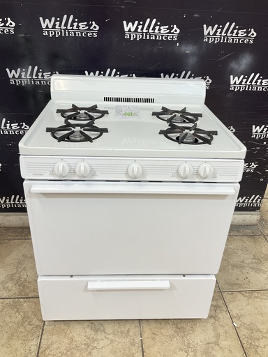 [104448] Premier Used Natural Gas Stove 30inches (White) 