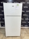 Hotpoint Used Refrigerator Top and Bottom 28x61 1/2” (White) 