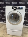 Samsung Used Electric Dryer 220volts (30 AMP) 27inches {no cord} (White) 