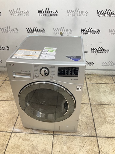 [104475] Lg Used Combo Washer/Dryer Front Load 23 1/2” (Light Grey) 