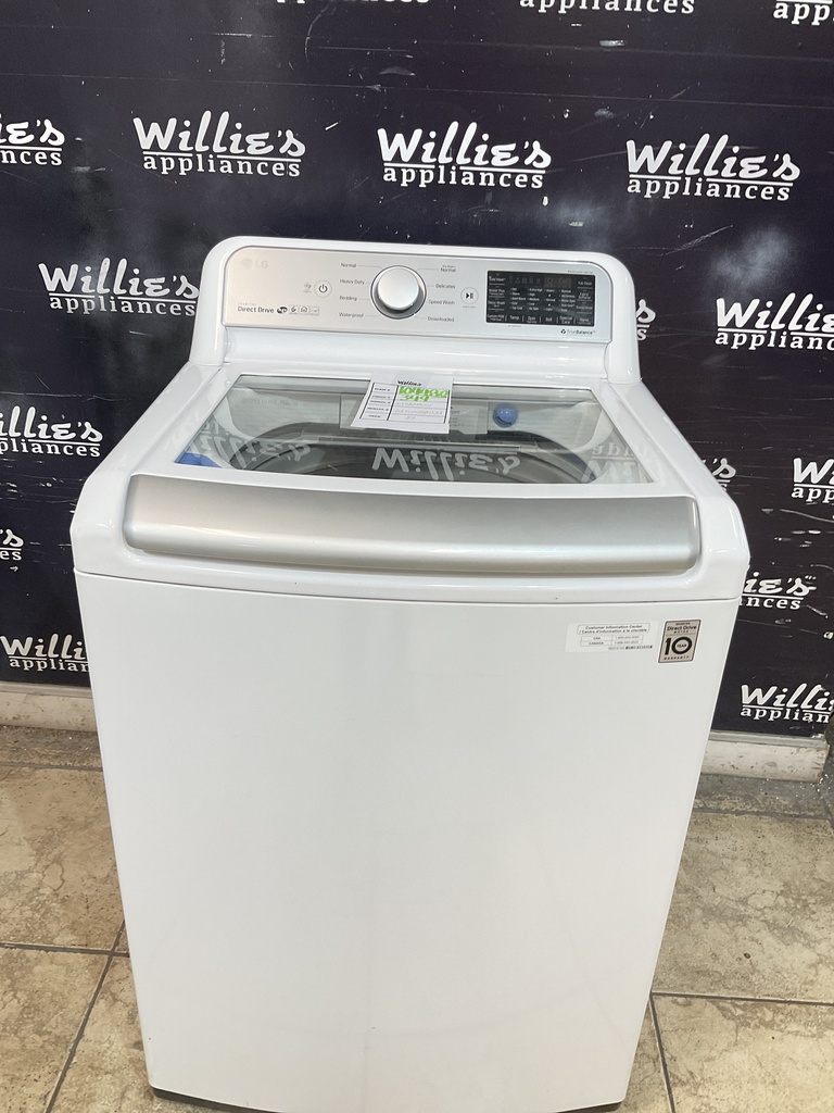 Lg Used Washer Top-load 27inches (White) 