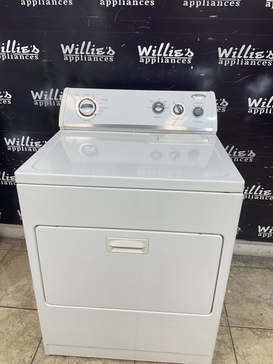[104473] Whirlpool Used Electric Dryer 220volts (30 AMP) 29inches {3 prong} (White) 