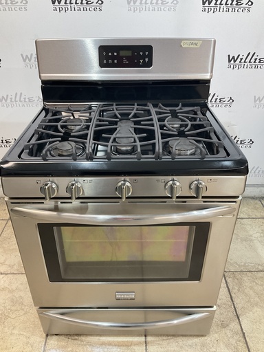 [104500] Frigidaire Used Gas Propane Stove 30inches (Stainless Steel) 