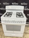 Ge Used Natural Gas Stove 30inches (white) 