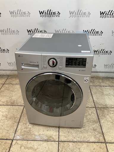 [104532] Lg Used Combo Washer/Dryer Front-load 23 1/2” (Light Grey)