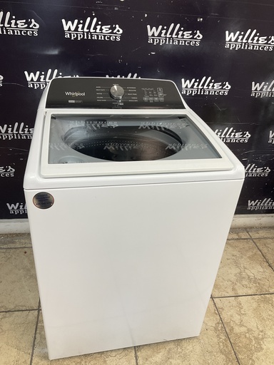 [104530] Whirlpool Used Washer Top-load 27inches (White) 