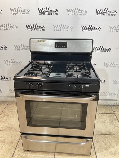[104558] Frigidaire Used Gas Propane Stove 30inches (Stainless Steel) 
