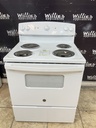 Ge Used Electric Stove 220volts (40/50 AMP) 30inches {no cord} (White) 
