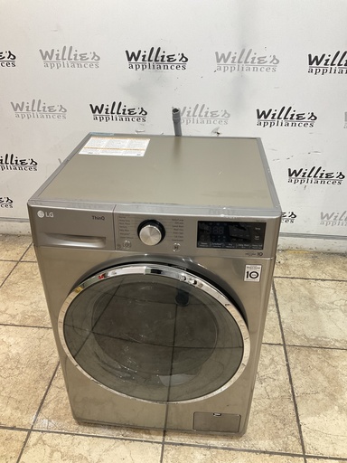 [104581] Lg Used Combo Washer/Dryer Front-load 23 1/2” (Stainless) 