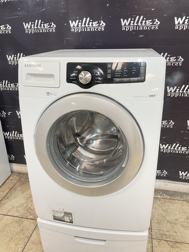 [104599] Samsung Used Washer Front-load 27inches (white) 