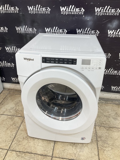 [104600] Whirlpool Used Washer Front- load 27inches (White)