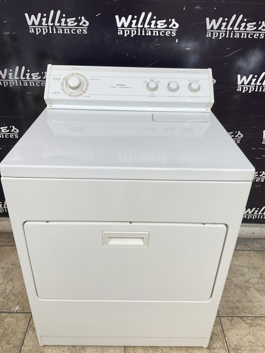 [104597] Whirlpool Used Electric Dryer 220volts (30 AMP) 29inches {3 prong} (White) 