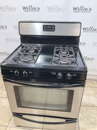 [104624] Frigidaire Used Gas Propane Stove 30inches (Stainless Steel) 