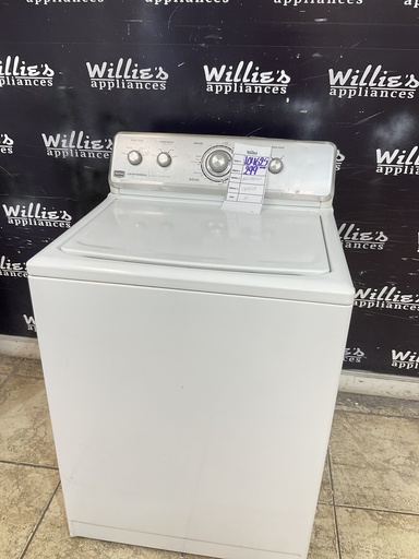 [104625] Maytag Used Washer Top-load 27inches (White) 