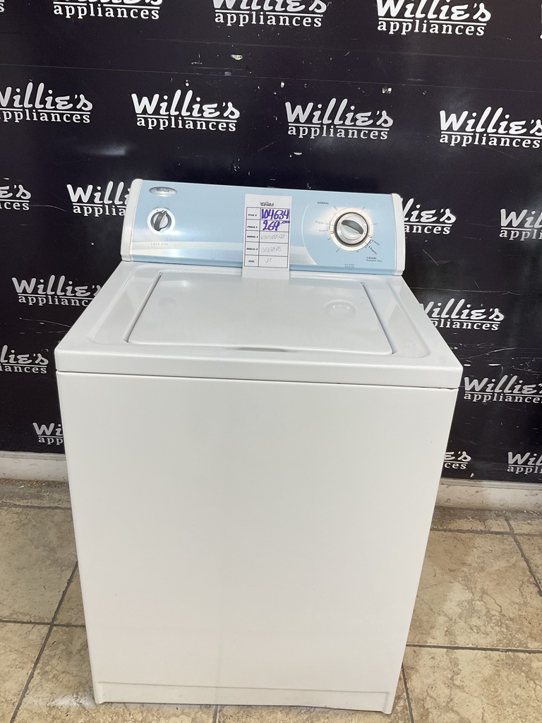 Whirlpool Used Washer Top-load 27inches (White) 