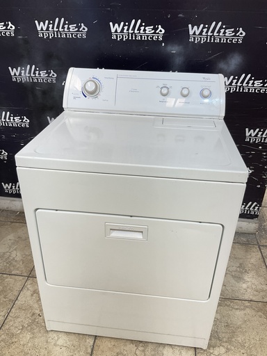 [104637] Whirlpool Used Electric Dryer 220volts (30 AMP) 29inches {3 prong} (White) 