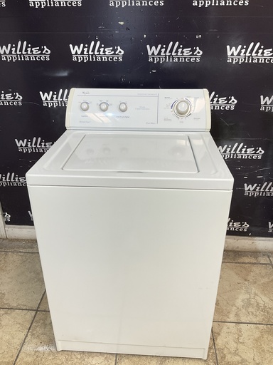 [104657] Whirlpool Used Washer Top-load 27inches (White)