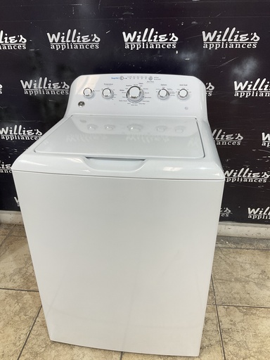 [104671] Ge Used Washer Top-load 27inches (white)