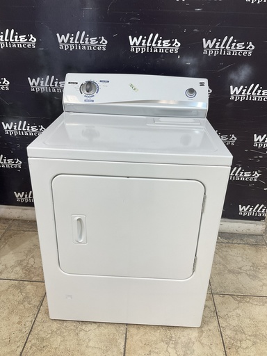 [104666] Kenmore Used Natural Gas Dryer 29inches (white) 