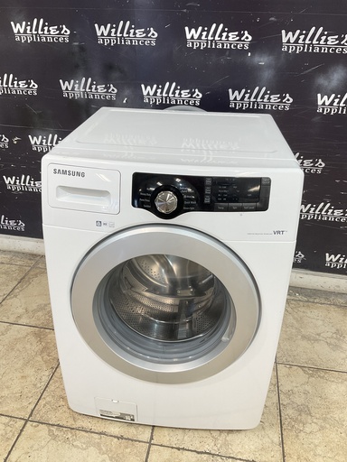 [104667] Samsung Used Washer Front-load 27inches (White) 