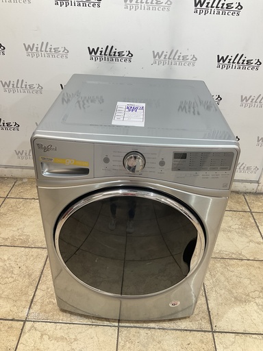 [104701] Whirlpool Used Washer Front-load 27inches (Grey) 