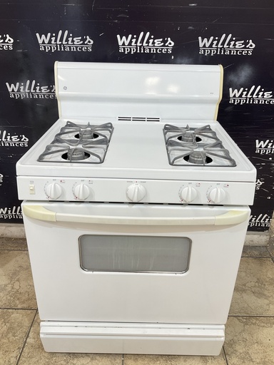 [104698] Ge Used Natural Gas Stove 30inches 