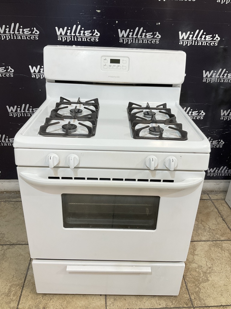 Frigidaire Used Natural Gas Stove 30inches (white) 