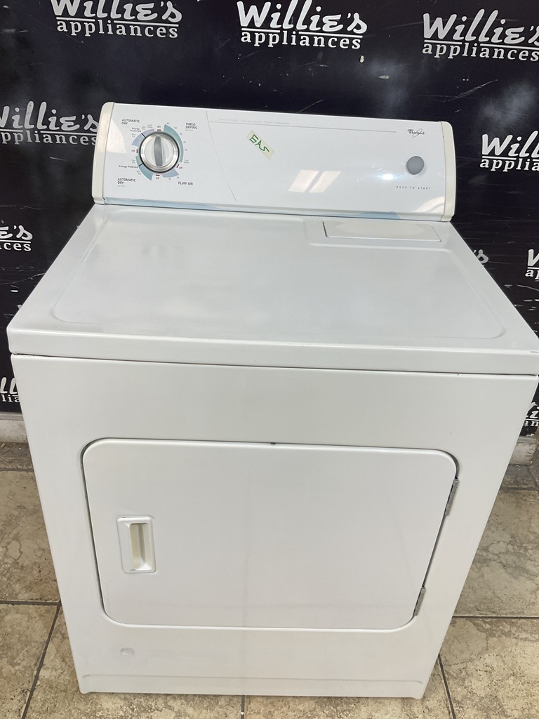 Whirlpool Used Natural Gas Dryer 29inches (White)