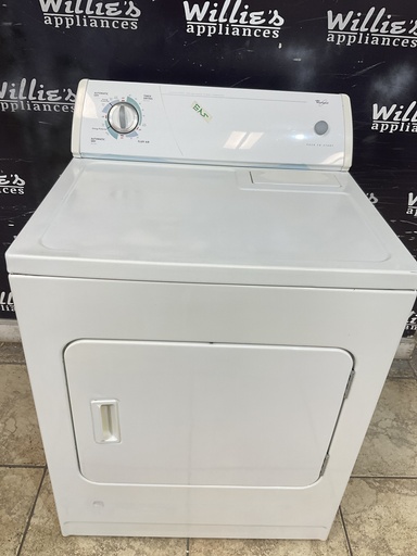 [104709] Whirlpool Used Natural Gas Dryer 29inches (White)
