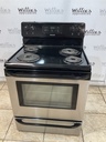 Frigidaire Used Electric Stove 220volts (40/50 AMP) 30inches {no cord} (Black) 