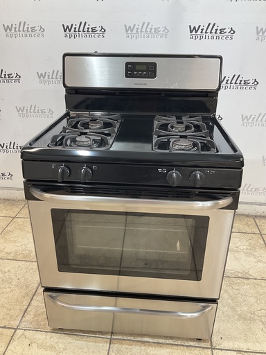 [104712] Frigidaire Used Natural Gas Stove 30inches (Stainless Steel) 