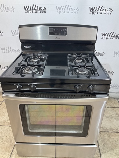 [104725] Aman Used Natural Gas Stove 30inches (Stainless Steel)
