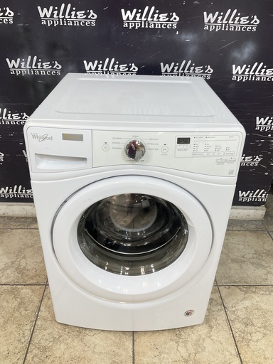 [104734] Whirlpool Used Washer Front-load 27inches (White) 