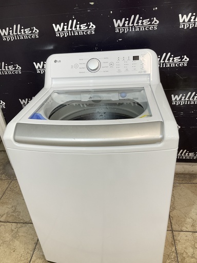 [104735] Lg Used Washer Top-load 27inches (white) 