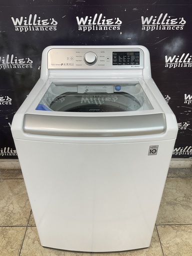 [104741] LG Used Washer Top-load 27inches (White) 