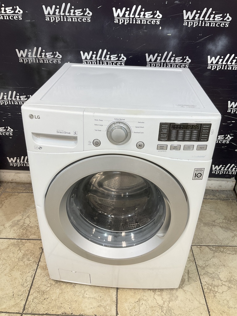 Lg Used Washer Front-load 27inches (White) 