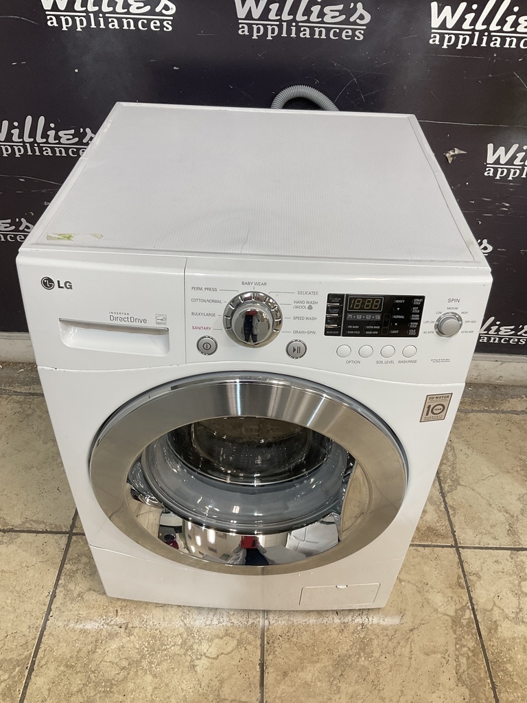 Lg Used Washer Front-load 24inches (White) 