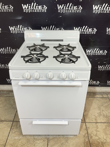 [104835] Premier Used Natural Gas Stove 24inches (White) 