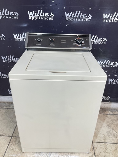 [104819] Whirlpool Used Washer Top-load 27inches (bisque) 