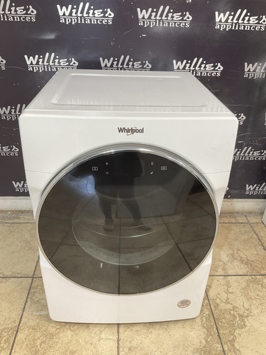 [104830] Whirlpool Used Electric Dryer 220volts (30 AMP) 27inches {4 prong} (white) 