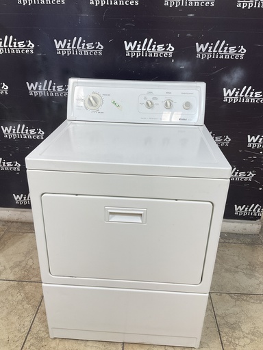 [104853] Kenmore Used Natural Gas Dryer 27inches (White) 