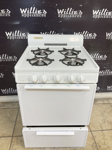 [104862] Premier Used Gas Propane Stove 24inches (White) 